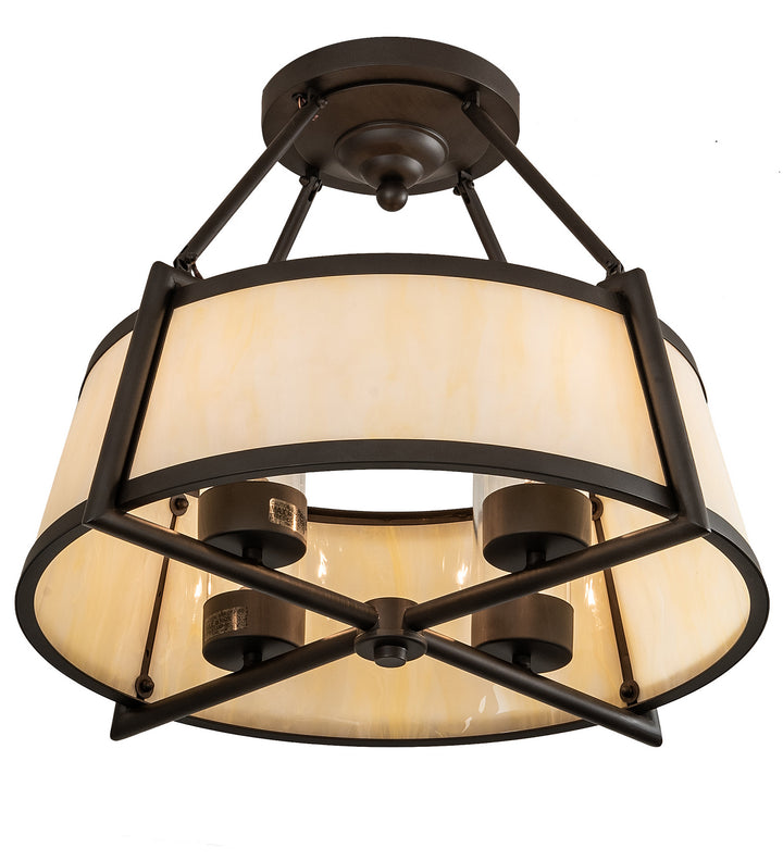 Meyda Tiffany Cilindro 214548 Ceiling Light - Oil Rubbed Bronze