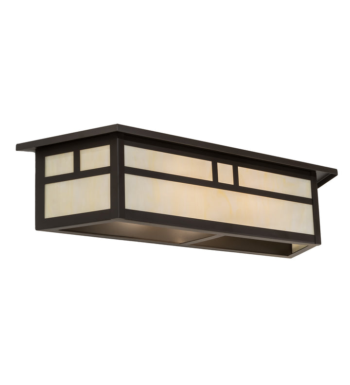 Meyda Tiffany Hyde Park 214574 Bath Vanity Light 28 in. wide - Oil Rubbed Bronze