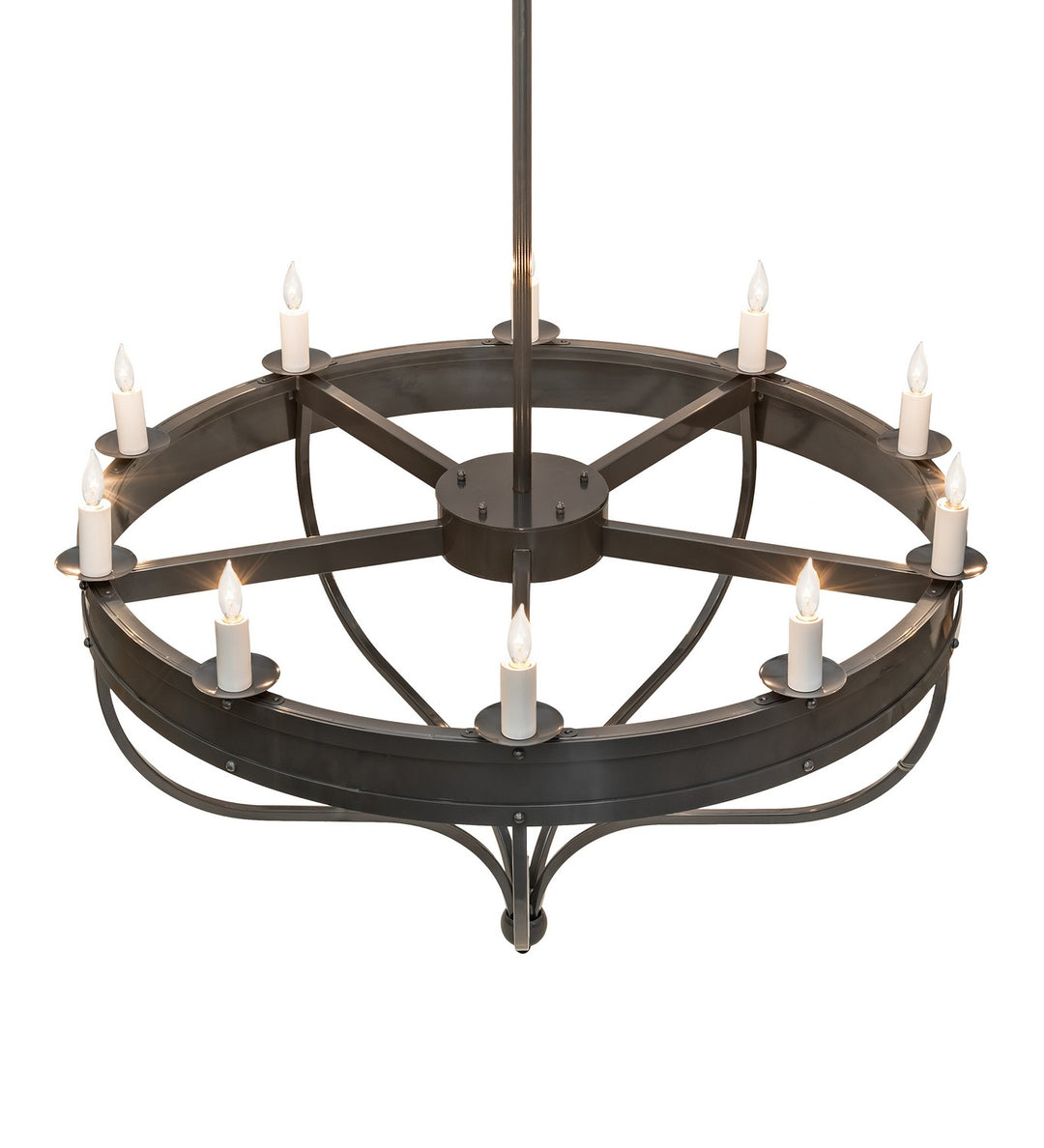 Meyda Tiffany Parnella 215483 Chandelier Light - Mahogany Bronze