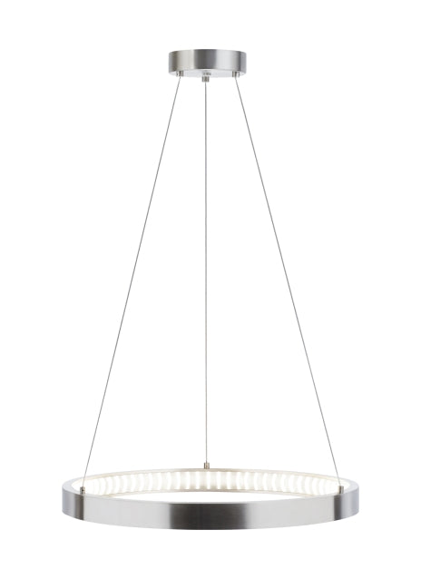 Visual Comfort Modern Bodiam 700BOD24S-LED930 Pendant Light - Satin Nickel