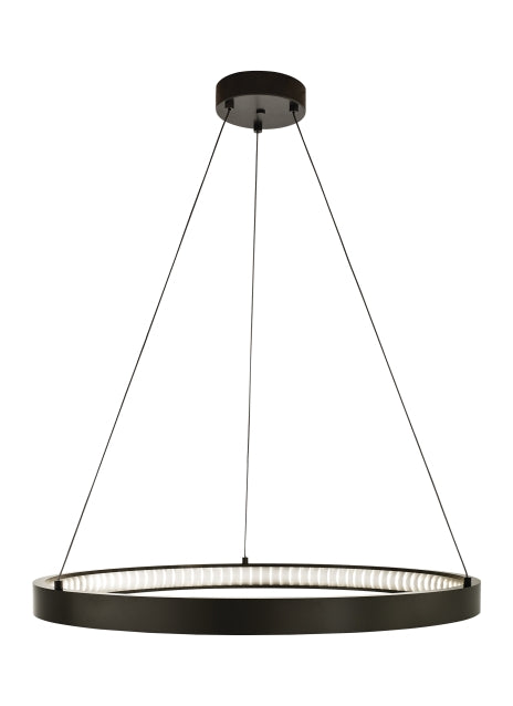 Visual Comfort Modern Bodiam 700BOD30Z-LED930 Chandelier Light - Antique Bronze