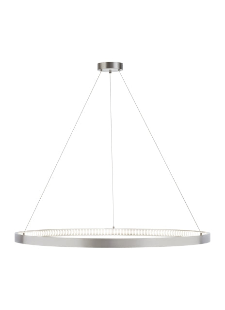 Visual Comfort Modern Bodiam 700BOD48S-LED930 Chandelier Light - Satin Nickel