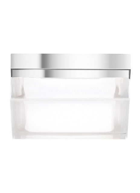 Visual Comfort Modern Boxie 700BXSC-LED3 Ceiling Light - Chrome
