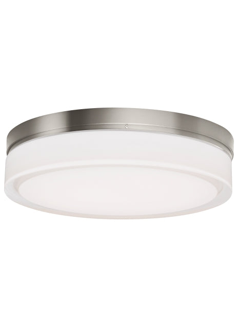 Visual Comfort Modern Cirque 700CQLS-LED3 Ceiling Light - Satin Nickel