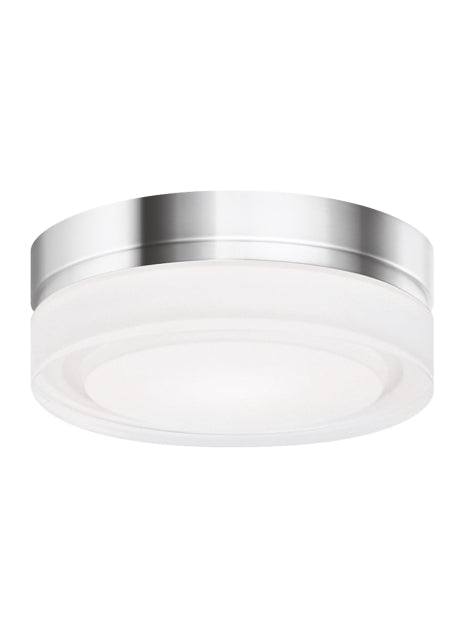Visual Comfort Modern Cirque 700CQSC-LED3 Ceiling Light - Chrome