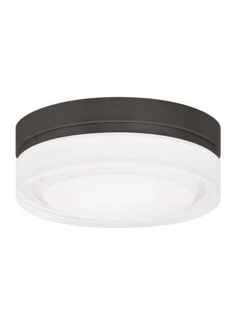 Visual Comfort Modern Cirque 700CQSZ-LED3 Ceiling Light - Antique Bronze
