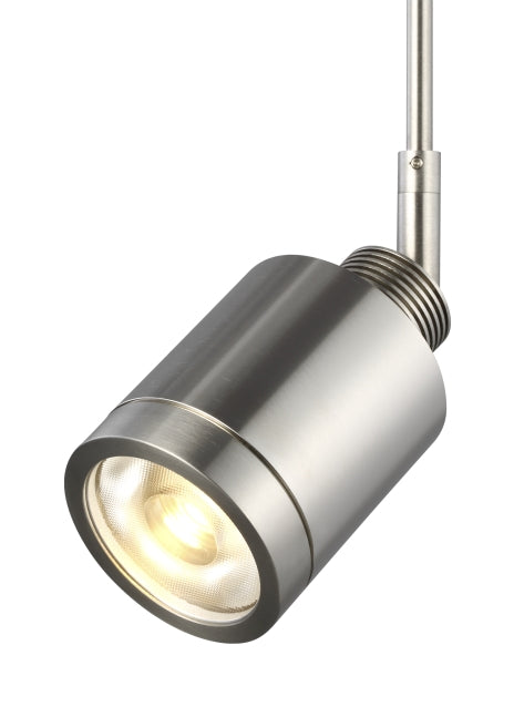 Visual Comfort Modern 700FJTLML3S-LED930 Tellium Led Head Track Light Pewter, Nickel, Silver
