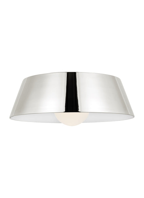 Visual Comfort Modern Joni 700FMJNIN-LED930-277 Ceiling Light - Polished Nickel