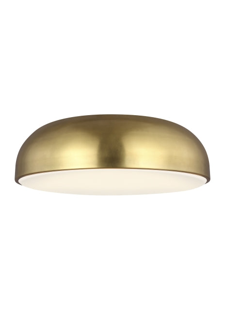 Visual Comfort Modern Kosa 700FMKOSA13R-LED930-277 Ceiling Light - Aged Brass