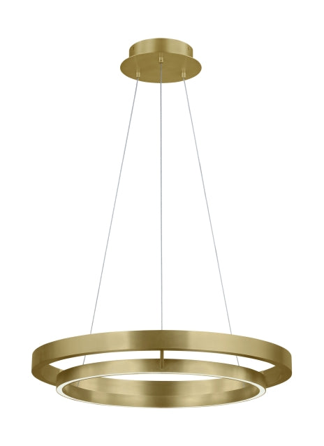 Visual Comfort Modern Grace 700GRC30R-LED930 Pendant Light - Aged Brass