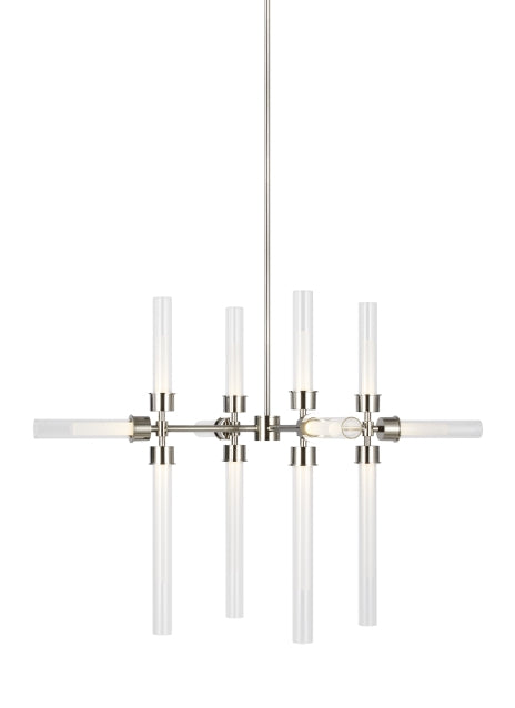 Visual Comfort Modern Linger 700LNG12N-LED930 Pendant Light - Polished Nickel