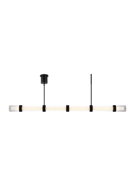 Visual Comfort Modern Wit 700LSWIT6B-LED930 Pendant Light - Black