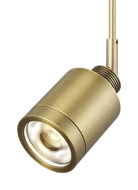 Visual Comfort Modern 700MOTLML12R-LED930 Tellium Led Head Track Light Brass - Antique