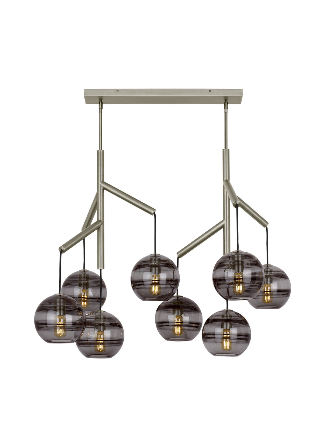 Visual Comfort Modern Sedona 700SDNMPL2KS Pendant Light - Satin Nickel