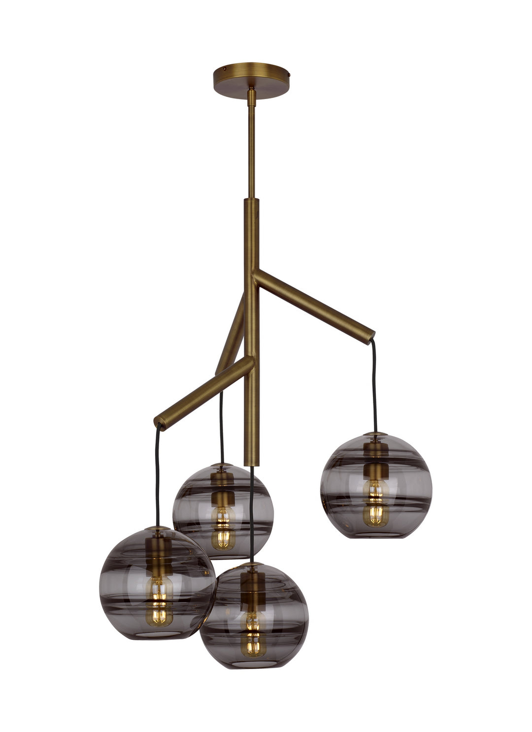 Visual Comfort Modern Sedona 700SDNMPR1KR Pendant Light - Aged Brass