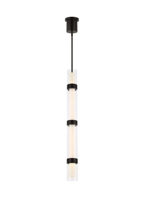 Visual Comfort Modern Wit 700TDWIT4B-LED930 Pendant Light - Black