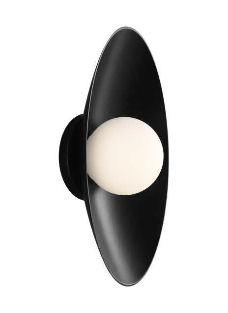 Visual Comfort Modern 700WSJNI13BB-LED930 Joni Led Wall Sconce Outdoor Black