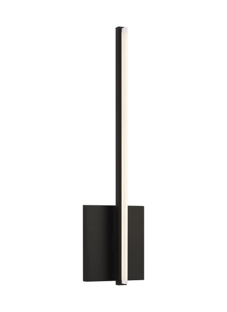 Visual Comfort Modern Kenway 700WSKNWB-LED930 Wall Light - Matte Black