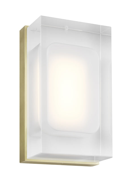 Visual Comfort Modern Milley 700WSMLY7R-LED930 Wall Light - Aged Brass