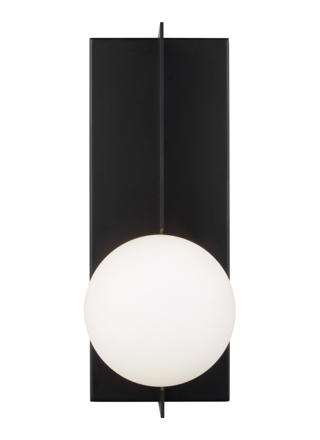 Visual Comfort Modern Orbel 700WSOBLB-LED930 Wall Light - Matte Black