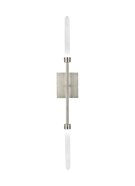 Visual Comfort Modern Spur 700WSSPRS-LED927-277 Wall Light - Satin Nickel