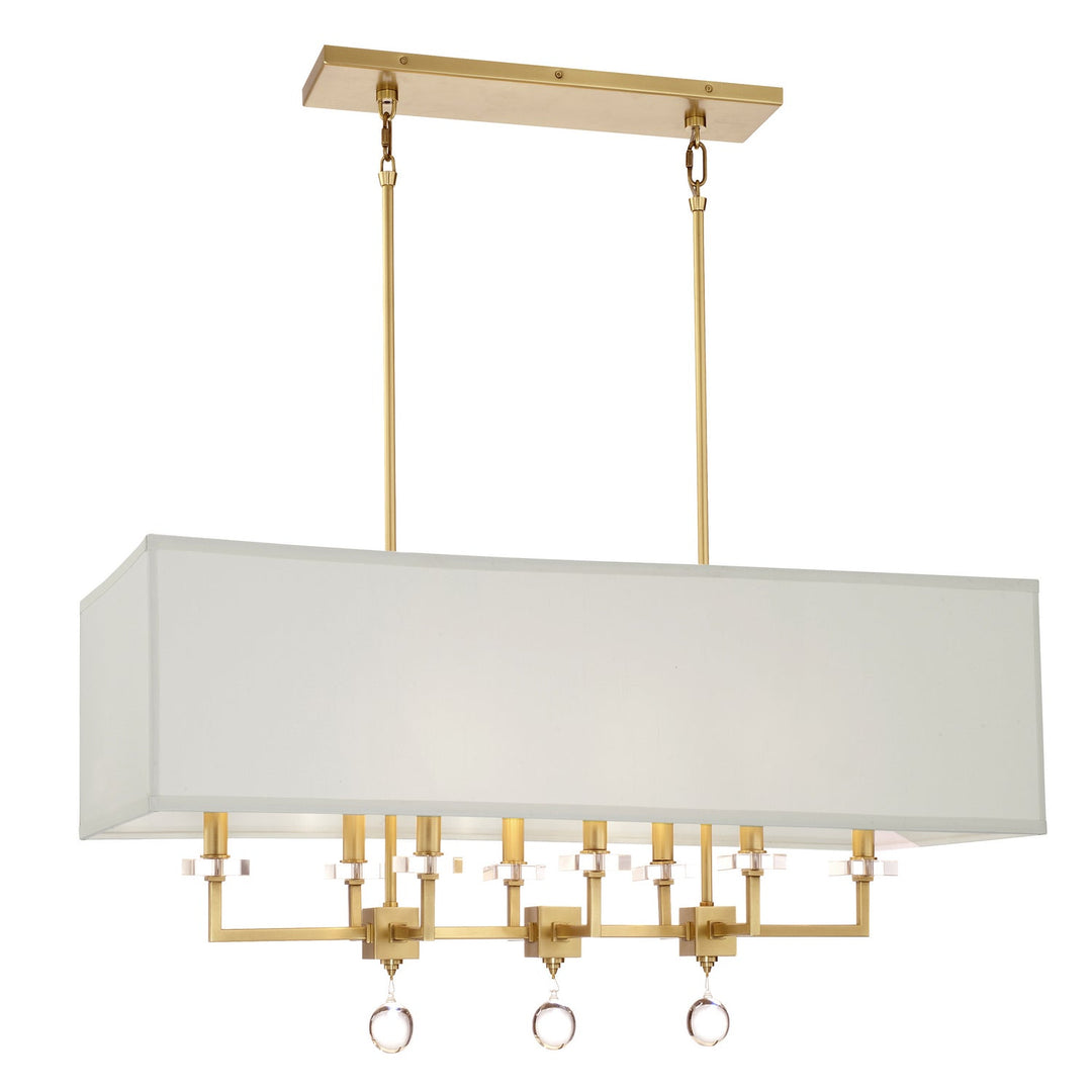 Crystorama Lighting 8109-AG Paxton  Aged Brass