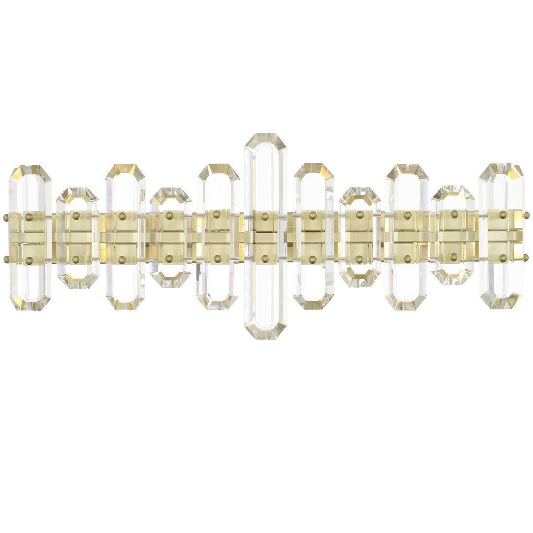 Crystorama Bolton BOL-8883-AG Bath Vanity Light - Aged Brass