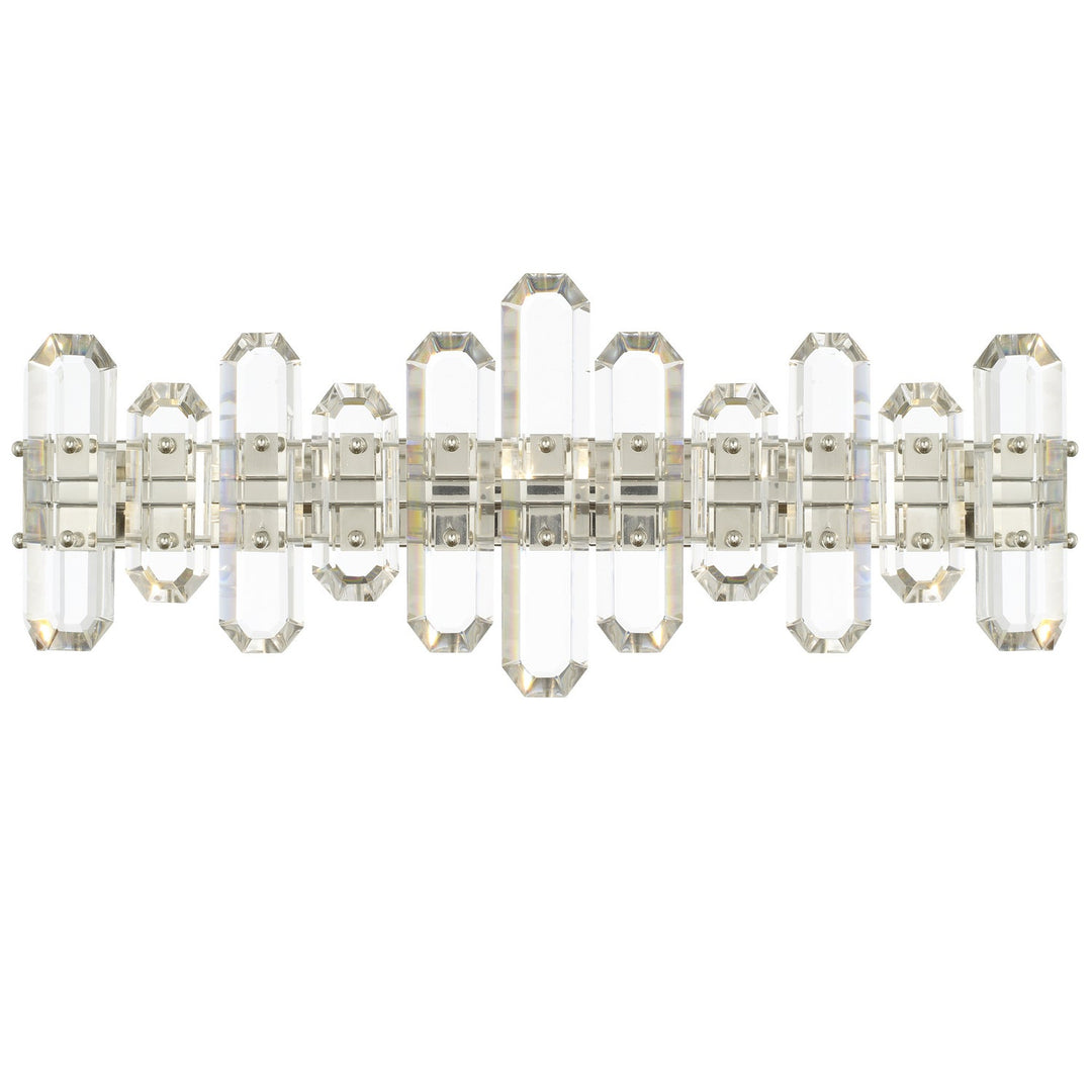 Crystorama Bolton BOL-8883-PN Bath Vanity Light - Polished Nickel