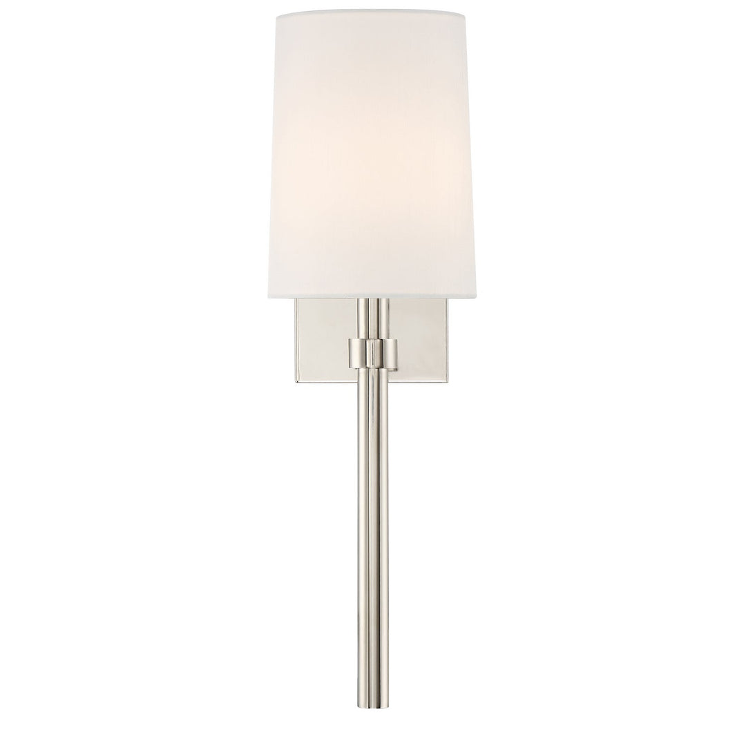 Crystorama Bromley BRO-451-PN Wall Light - Polished Nickel