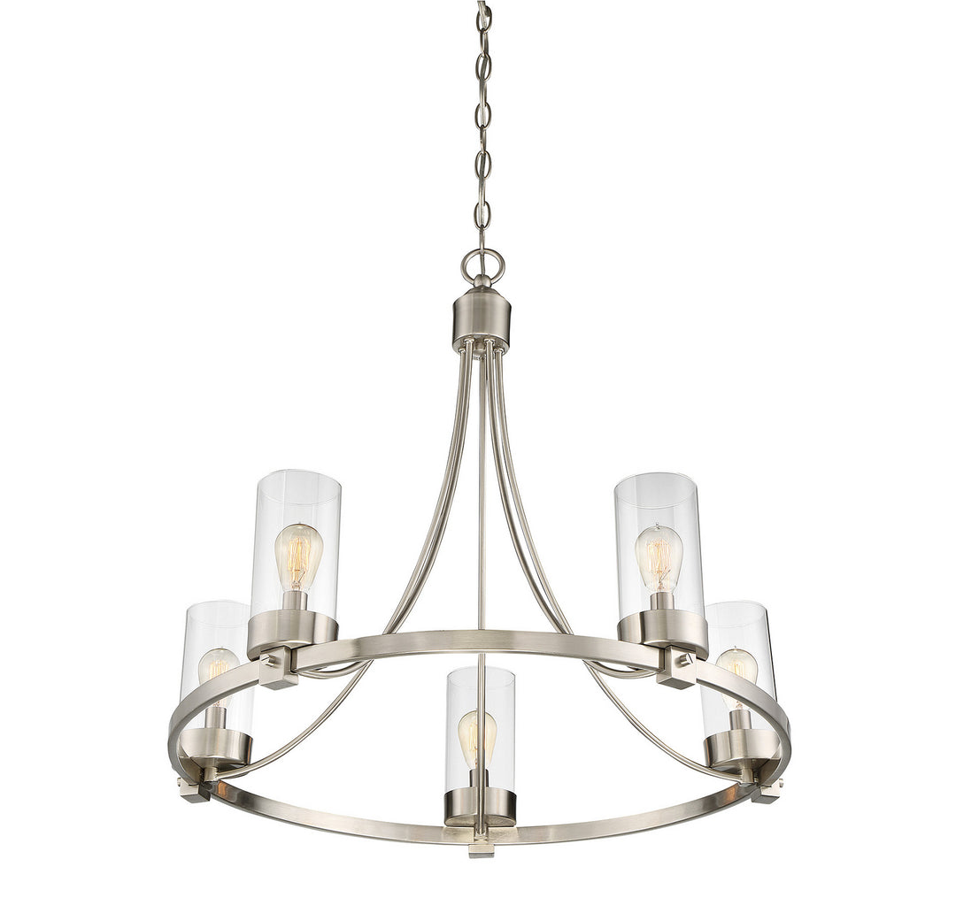 Meridian Mchan M10018BN Chandelier Light - Brushed Nickel