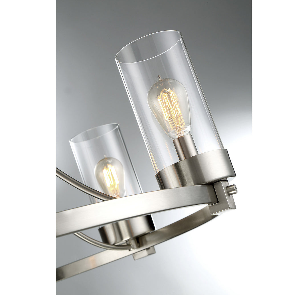 Meridian Mchan M10018BN Chandelier Light - Brushed Nickel