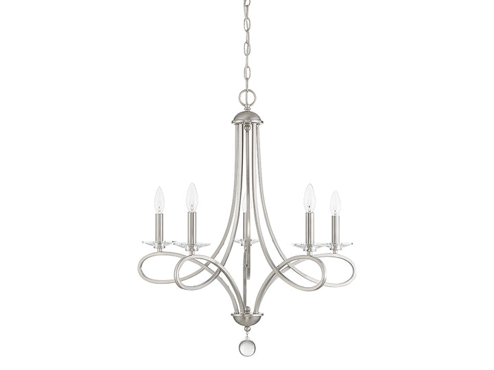 Meridian Mchan M10028BN Chandelier Light - Brushed Nickel