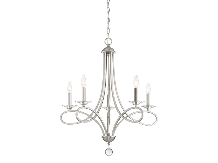 Meridian Mchan M10028BN Chandelier Light - Brushed Nickel