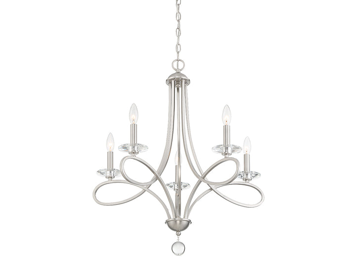 Meridian Mchan M10028BN Chandelier Light - Brushed Nickel