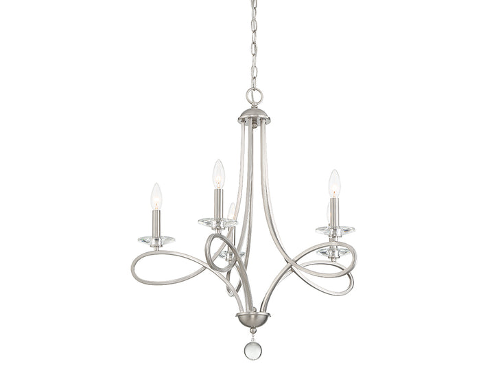 Meridian Mchan M10028BN Chandelier Light - Brushed Nickel