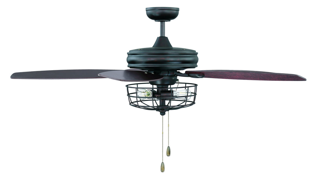 Meridian Mceil M2006ORB Ceiling Fan 52 - Oil Rubbed Bronze, Cherry/Chestnut/