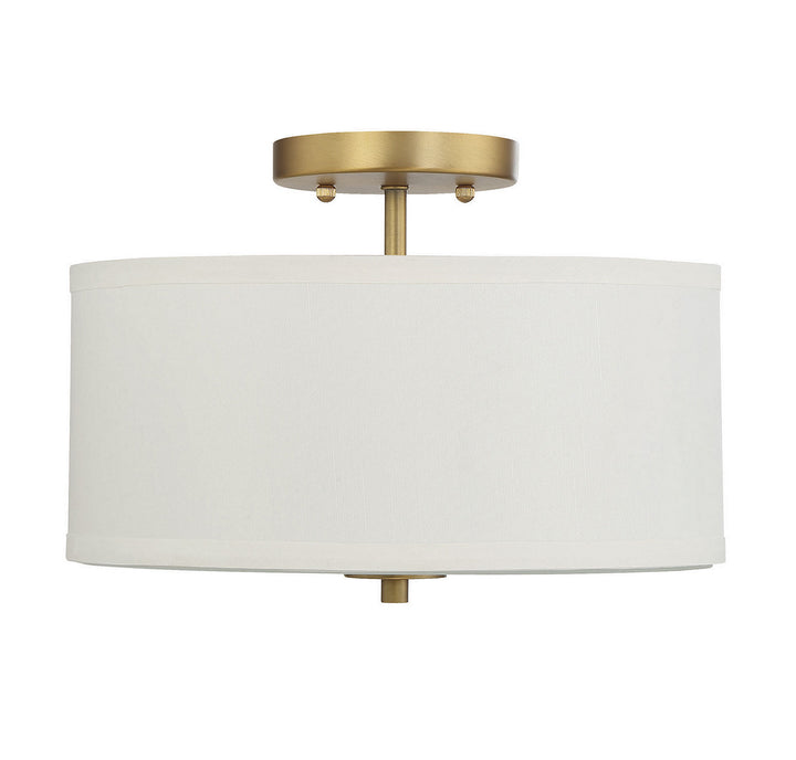 Meridian Msemi M60008NB Ceiling Light - Natural Brass