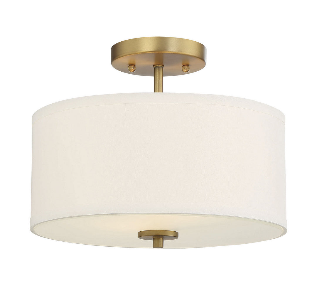 Meridian Msemi M60008NB Ceiling Light - Natural Brass
