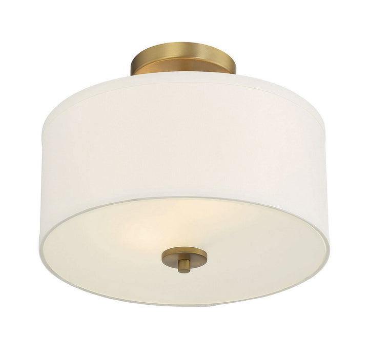 Meridian Msemi M60008NB Ceiling Light - Natural Brass