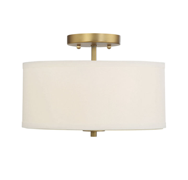 Meridian Msemi M60008NB Ceiling Light - Natural Brass