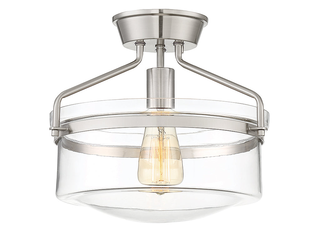 Meridian Msemi M60011BN Ceiling Light - Brushed Nickel