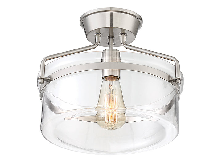 Meridian Msemi M60011BN Ceiling Light - Brushed Nickel