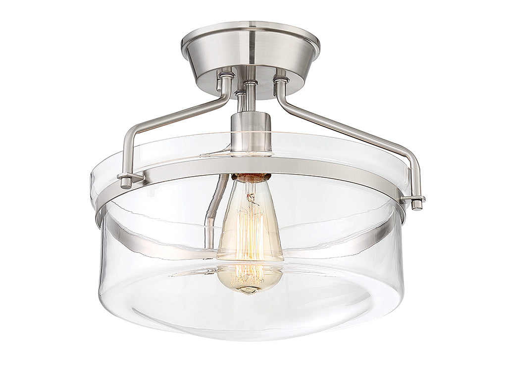 Meridian Msemi M60011BN Ceiling Light - Brushed Nickel