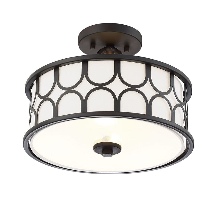 Meridian Msemi M60015ORB Ceiling Light - Oil Rubbed Bronze