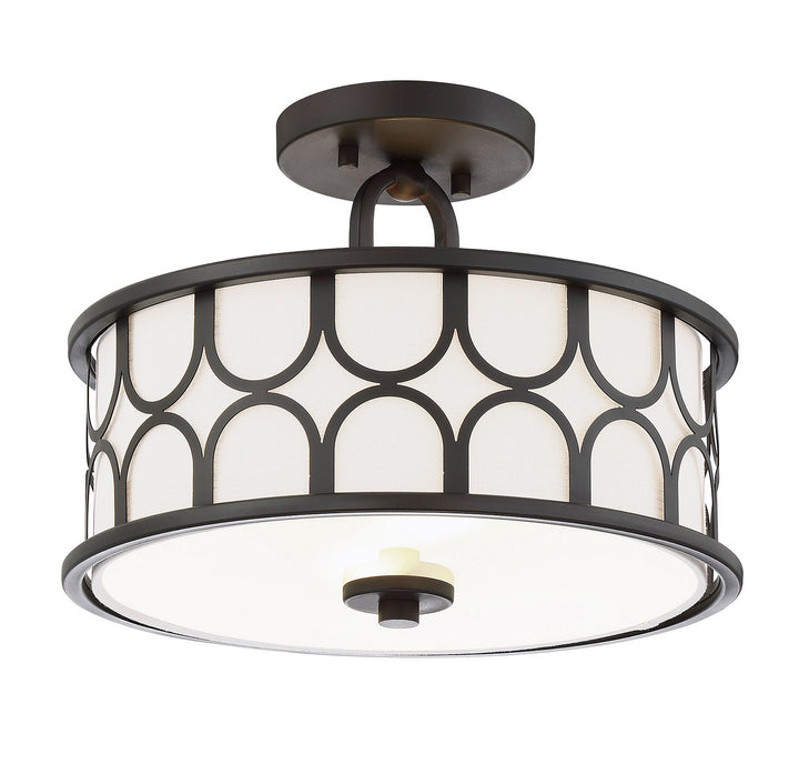 Meridian Msemi M60015ORB Ceiling Light - Oil Rubbed Bronze