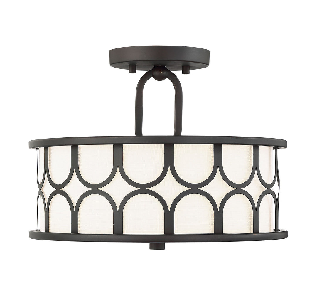 Meridian Msemi M60015ORB Ceiling Light - Oil Rubbed Bronze