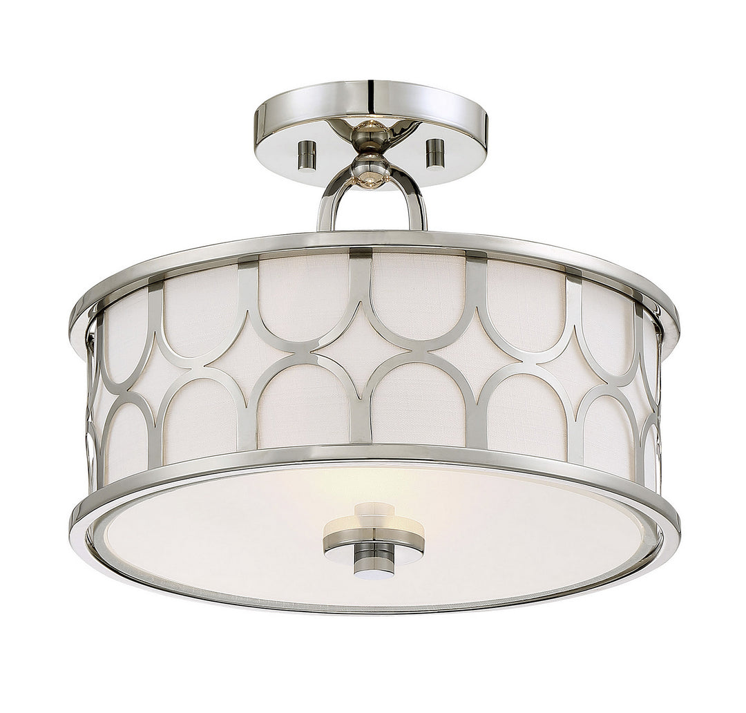 Meridian Msemi M60015PN Ceiling Light - Polished Nickel