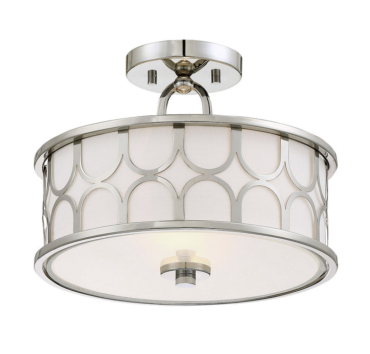 Meridian Msemi M60015PN Ceiling Light - Polished Nickel
