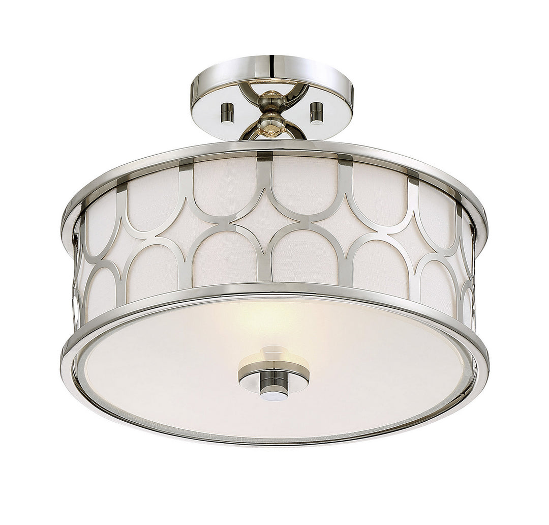 Meridian Msemi M60015PN Ceiling Light - Polished Nickel