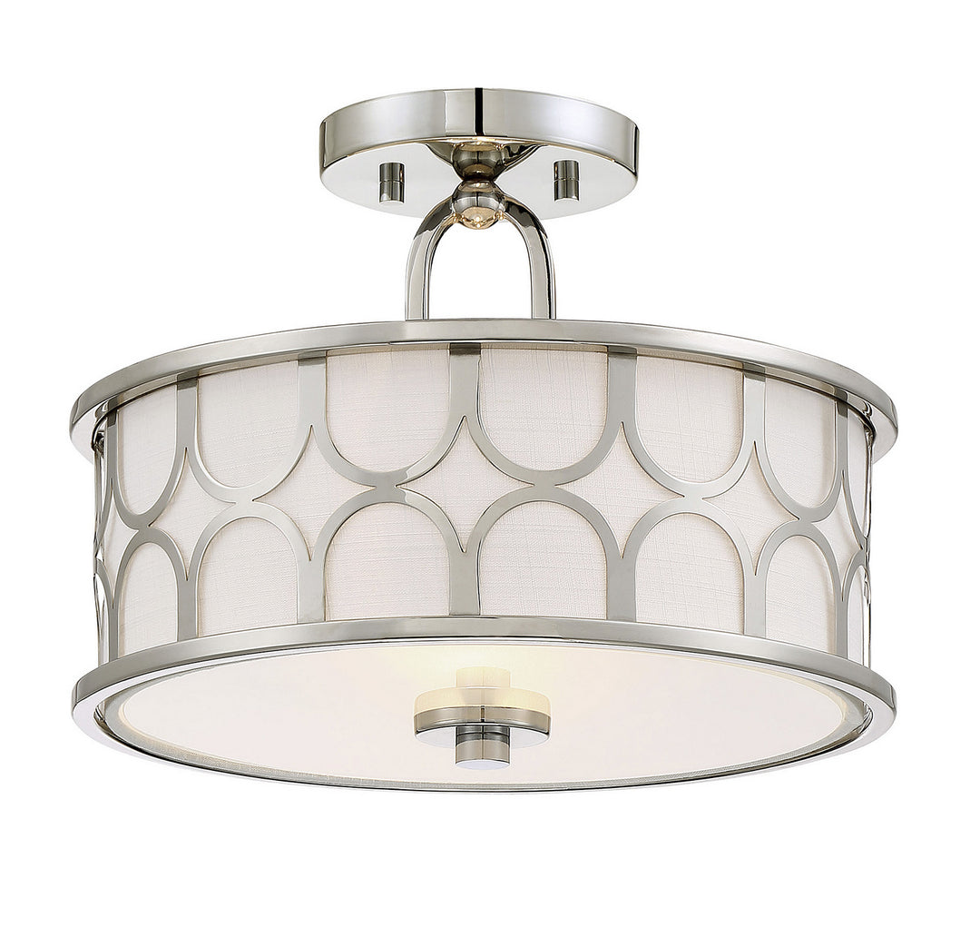 Meridian Msemi M60015PN Ceiling Light - Polished Nickel
